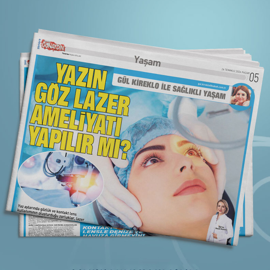Yazın göz lazer ameliyatı yapılır mı? | Doç. Dr. Başak Bostancı